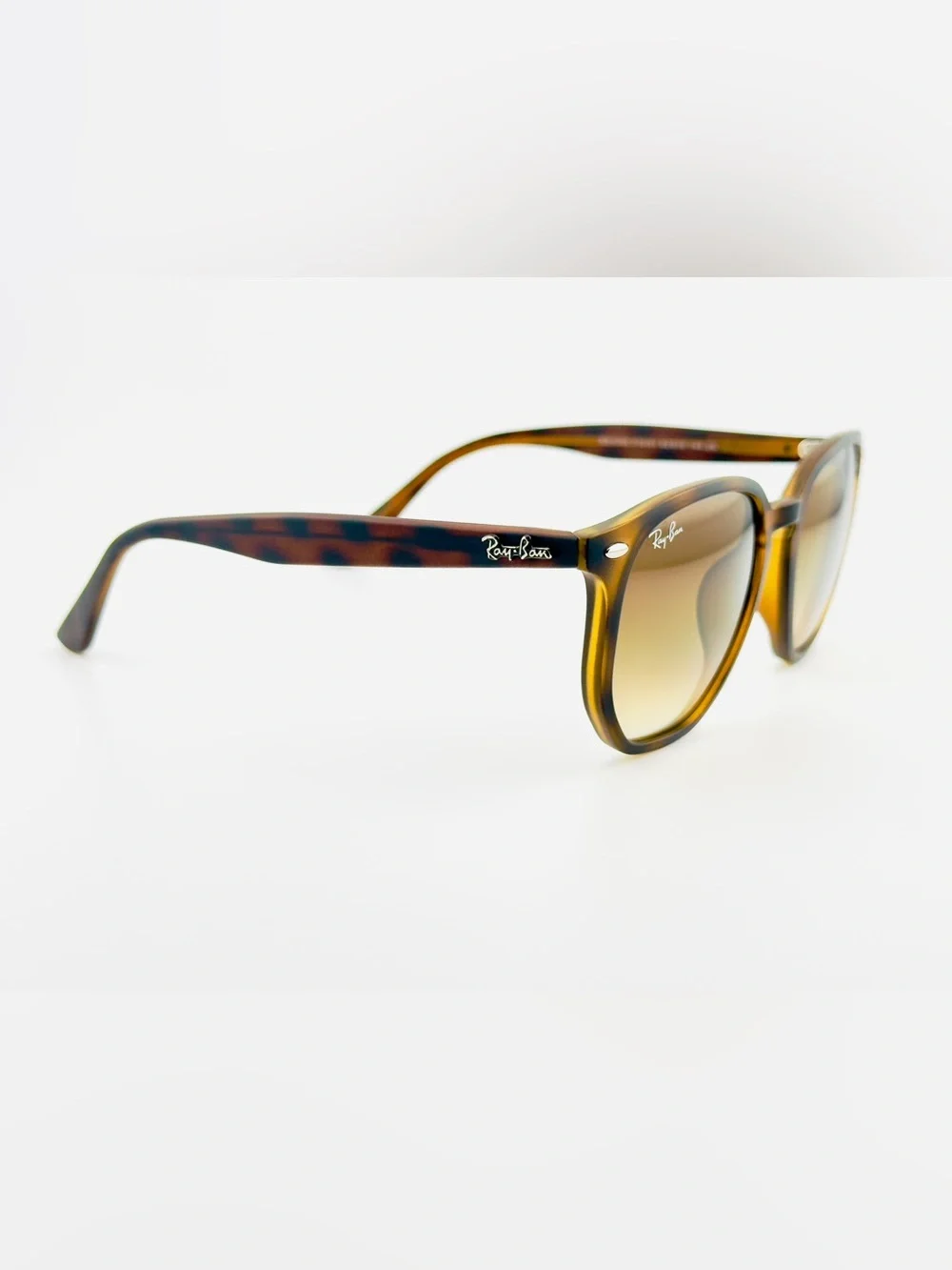 Ray-Ban Sunglasses RB4306 Matte Havana Frame With Gradient Brown Lenses UNISEX!